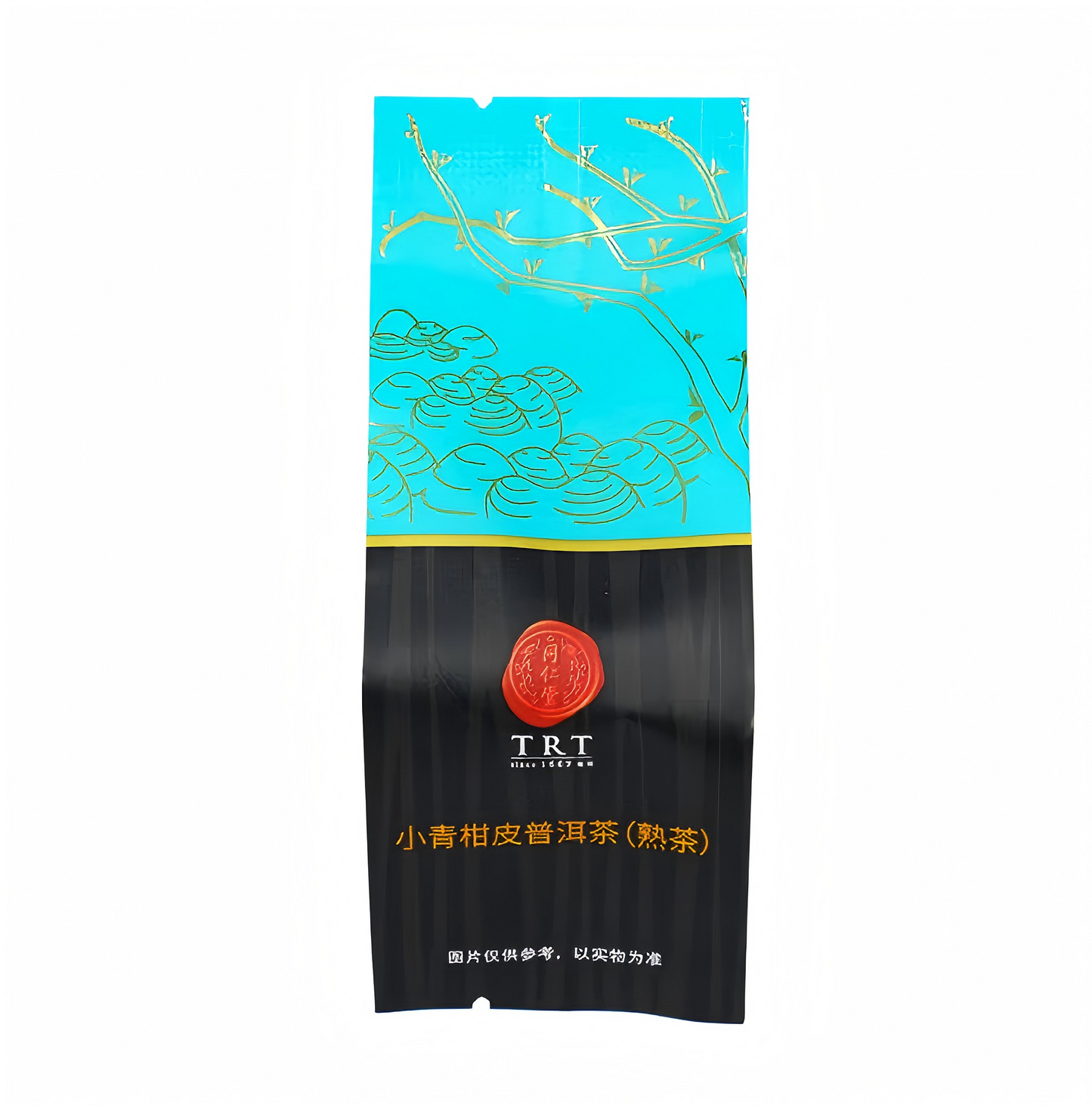 北京同仁堂同仁一心 小青柑皮普洱茶(熟茶)300g普洱茶礼盒礼品送长辈