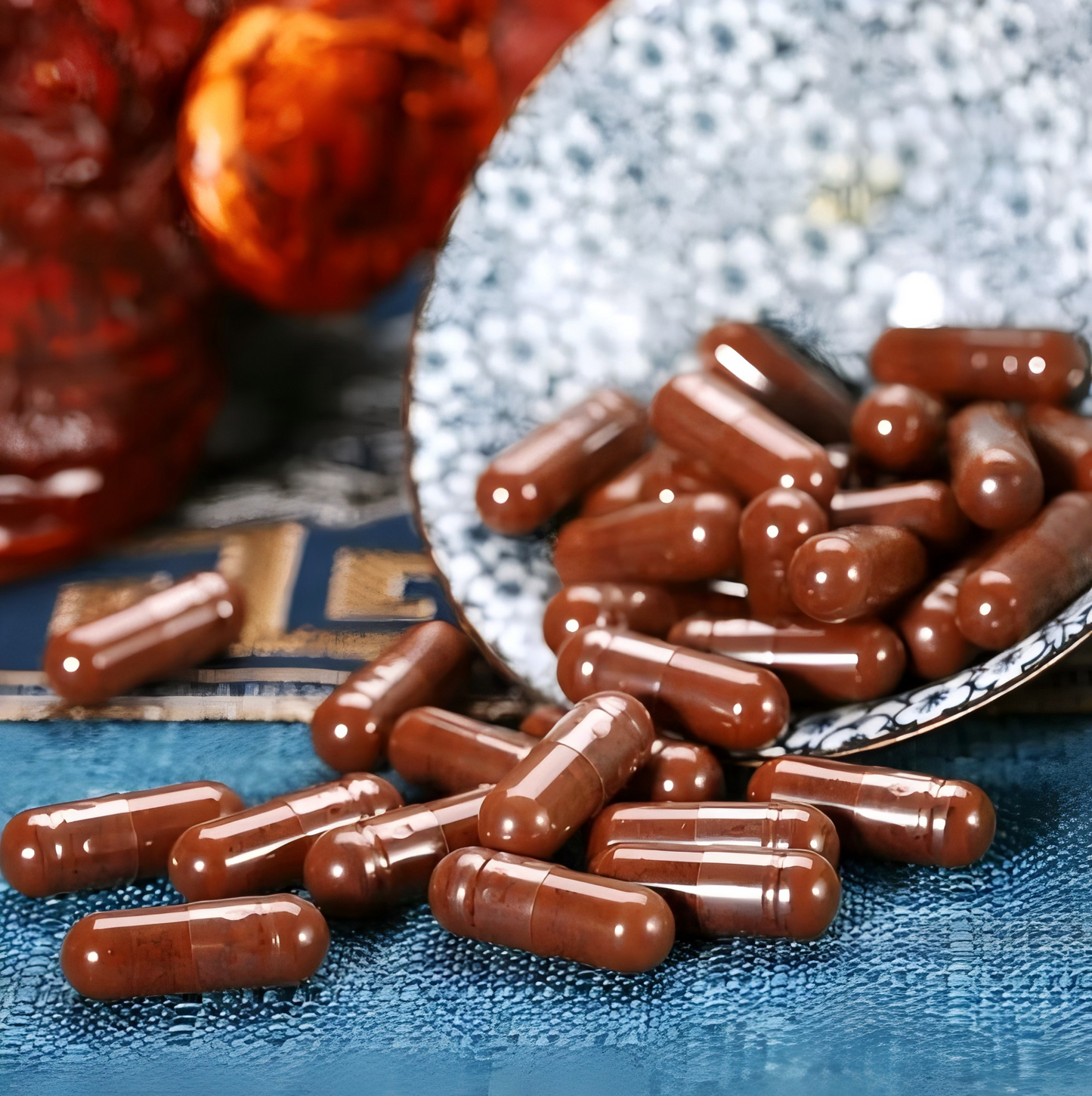 破壁灵芝孢子粉胶囊 Cracked Ganoderma Lucidum Spore Powder Capsules 增强免疫