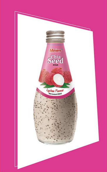 荔枝味奇亚籽健康饮品 lychee flavor chia seed drink