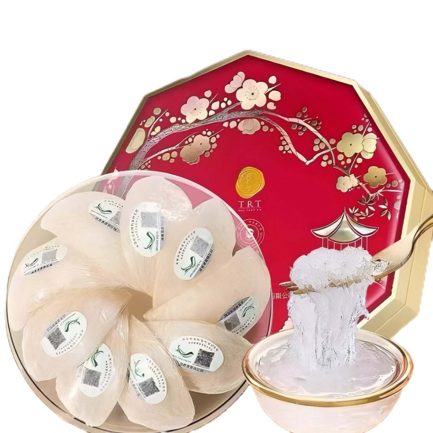 北京同仁堂 干燕窝5星白燕盏50克食用燕窝燕盏送女友孕妇营养礼品 【白燕盏/7星/50g】