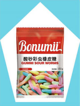 宝奴咪酸砂彩虫橡皮糖 BONUMI GUMMI SOURWORMS